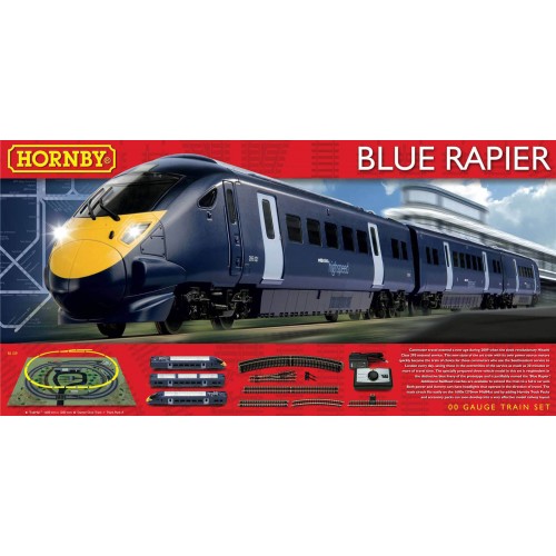Hornby blue rapier train set discount